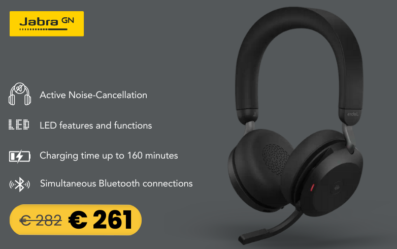 JABRA Headset Evolve2 75 UC