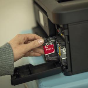 Dcp-j1460dw - Colour Multi Function Printer - Inkjet - A4 - USB / Wi-Fi