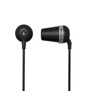 In-Ear headphone PLUG - stereo - 3.5mm - Black