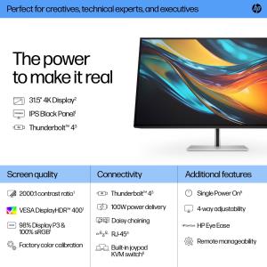 Desktop Thunderbolt 4 Monitor - Series 7 Pro 732pk - 32in - 3840x1200 (4K UHD) - IPS