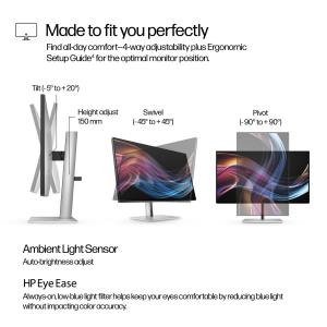 Desktop Thunderbolt 4 Monitor - Series 7 Pro 727pk - 27in - 3840x2160 (4K UHD) - IPS