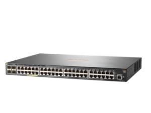 Aruba 2930F 48G PoE+ 4SFP+ Switch, (48) RJ-45 autosensing 10/100/1000 PoE+ ports