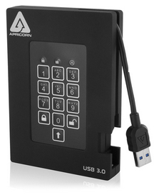 SSD 256GB Portable USB Hw Encrypted Fortress FIPS