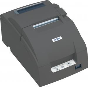 Tm-u220pb Edg - Colour Receipt Printer - Dot Matrix - 76mm - Parallel - Grey