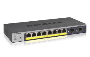 GS110TPv3 Gigabit Smart Managed Pro Switch 8-Port + 2 (Dedicated) 1G SFP Ports