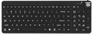 Reallycool Low Profile Rclpmagb5 Magfix Keyboard-black Qwerty-us