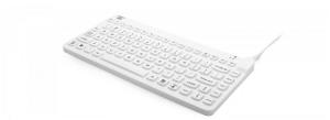 Slimcool Low Profile Sclp/mag/w5 Magfix Keyboard-white Qwerty-us