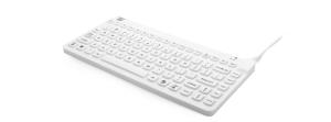 Slimcool Low Profile Sclp/mag/w5 Magfix Keyboard-white Qwerty-us
