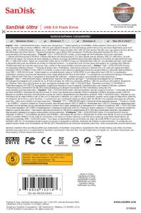 SanDisk Cruzer Ultra - 64GB USB Stick - USB 3.0