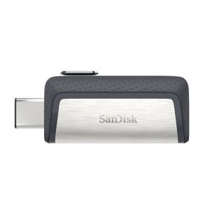 SanDisk ULTRA DUAL DRIVE - 256GB USB Stick - USB TYPE-C / USB 3.1 - Black / Silver