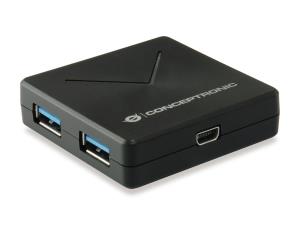 Hub - Hubbies02b - 4-port - USB 3.0