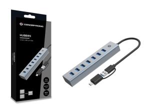 Hub - Hubbies21g - 7-port USB 3.0