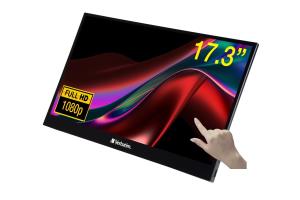 Portable Touchscreen Monitor - PMT-17 - 17in - Full HD 1080p Metal Housing