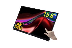 Portable Touchscreen Monitor 15.6in Ultra HD 4k
