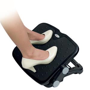 Adjustable Under Desk Foot Rest Large 18x14in Ergonomic Footrest