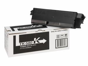 Toner Cartridge - Tk-580k - Standard Capacity - 3500 Pages - Black