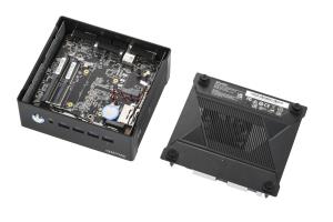 AI-PC BAREBONE - XPC nano NA10H7 - Ryzen 7 8845HS - Max. 2x 96GB DDR5-5600 SO-DIMM - M.2 2280