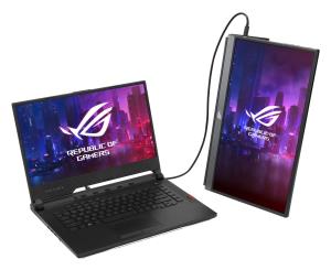 USB Monitor - ROG STRIX XG17AHPE - 17in - 1920x1080 (FHD) - USB Type-C - Black