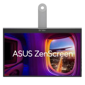 Desktop USB-C Monitor - ZenScreen OLED MQ16AHE - 16in - 1920x1080 (FHD) - Silver