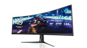 Desktop Monitor - ROG Strix XG49VQ - 49in Curved - 3840x1080 (DFHD) - Black