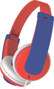 Kids Headphone Ha-kd7-rne - 3.5mm Minijack - Red/ Blue
