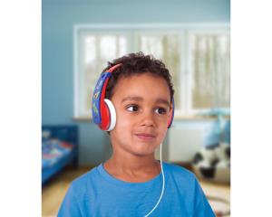 Kids Headphone Ha-kd7-rne - 3.5mm Minijack - Red/ Blue