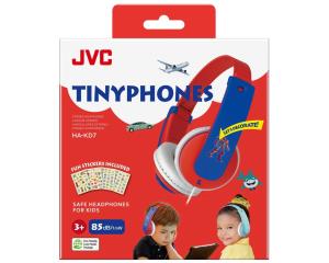 Kids Headphone Ha-kd7-rne - 3.5mm Minijack - Red/ Blue