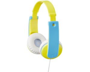 Kids Headphone Ha-kd7-yne - 3.5mm Minijack - Yellow/ Blue