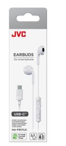 Headset Ha-fr17uc - Stereo - USB-c - White + Remote