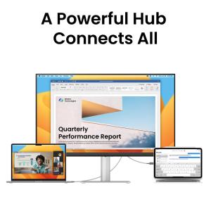 Desktop Monitor - Ma270u - 27in - 3840x2160 (4k/ Uhd) - White