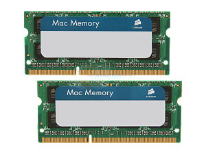 Memory 8GB DDR3 1333MHz Cl9 So-DIMM Kit Apple Qualified