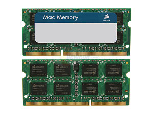 Memory 8GB DDR3 1333MHz Cl9 So-DIMM Kit Apple Qualified