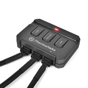 Riing 12 LED RGB 256 Colors High Static Pressure LED Radiator Fan (3 Fan Pack)