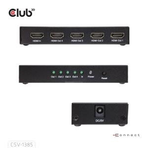 1 To 4 Hdmi Splitter 4k120hz