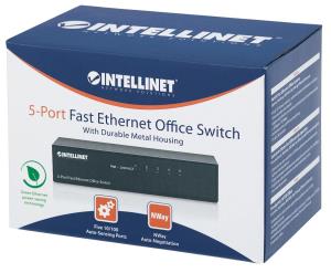 Switch Desktop 5 Port 10/100mbps Metal