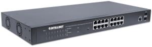 Gigabit Ethernet Poe+ Web-managed Switch 16 Port With 2 Sfp Ports