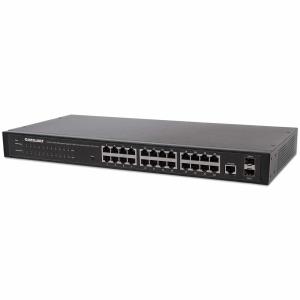 Gigabit Ethernet Switch 24 Port Web-managed With 2 Sfp Ports