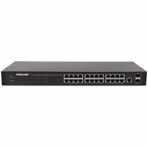 Gigabit Ethernet Switch 24 Port Web-managed With 2 Sfp Ports