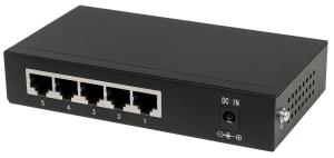 Gigabit Ethernet Poe+ Switch 5 Port