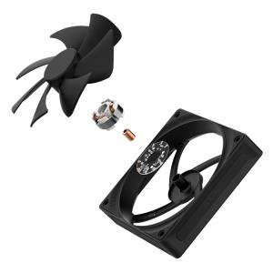 Cooling Fan F120p 120mm Black Static Pressure
