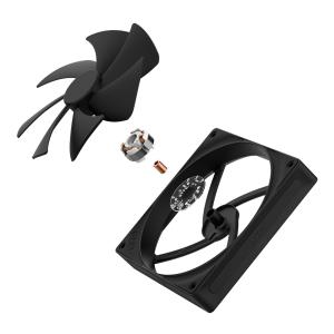 Cooling Fan F140p 140mm Black Static Pressure