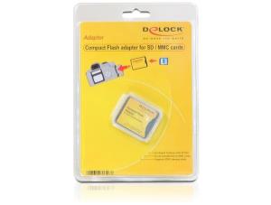Compact Flash Adapter For Sdhc / Mmc Memory Cards