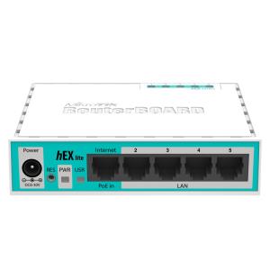 Hex Lite - Rb750r2 5 Port Router