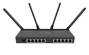  Wireless Router - Rb4011igs+5hacq2hnd-ingigabit Ethernet Dual-band (2.4 GHz / 5 GHz) Black