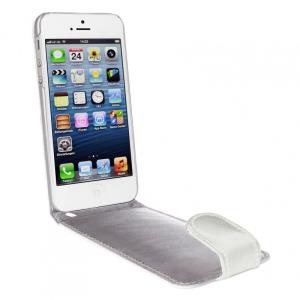 Seejacket Leather Flip iPhone 5 White