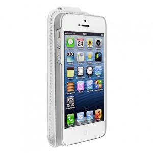 Seejacket Leather Flip iPhone 5 White