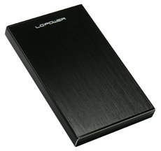 Ext. Enclosure 6,35cm (2,5), USB 3.0, Lc-power Lc-25u3-becrux, Blck, For St HDD & SSD