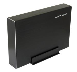 Externl 3.5 St Hrd Drive Enclosure, USB-c, Luminium, Blck Lc-35u3-becrux-c1