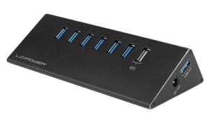 USB Hub - External Aluminium 6+1 Port USB 3.0 Hub Charging Port
