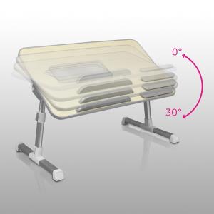Adjustable Ergonomic Laptop Cooling Table with Fan (ACT01F)